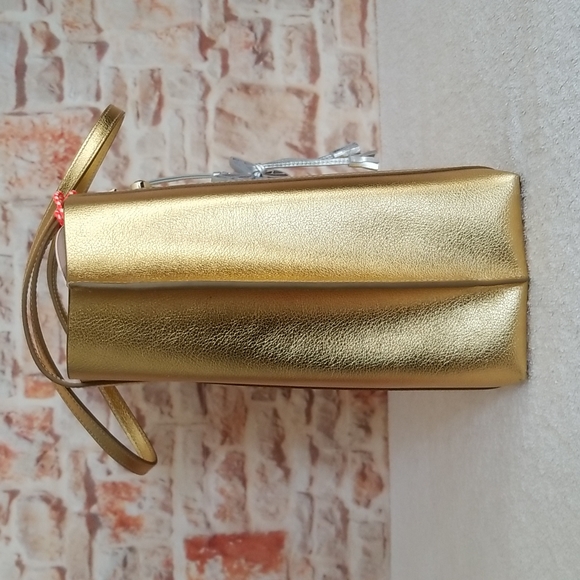 ❣HP❣New Sophia Webster Hola Metallic Shopper Tote Bag - Picture 7 of 13